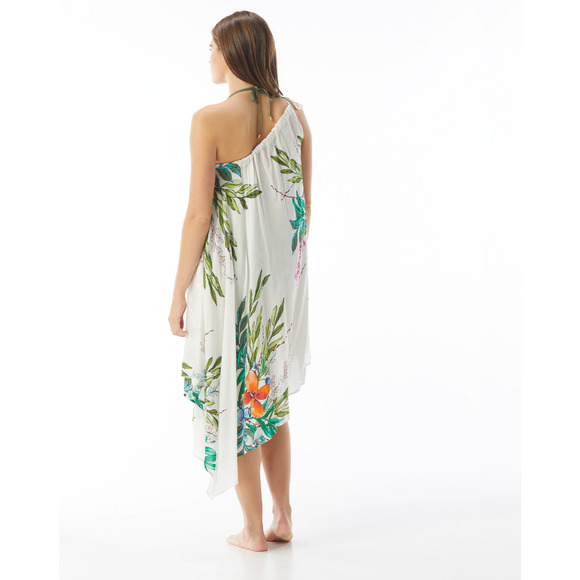 VINCE CAMUTO CONVERTIBLE Floral Tropical COVER UP DRESS - Small PACIFIC GROVE - Picture 4 of 4